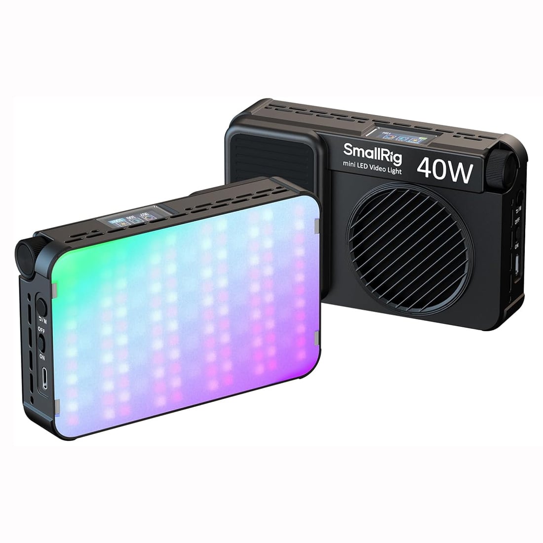 LUZ DE VIDEO LED SMALLRIG RM 40C RGB 40W PARA VIDEO Y FOTOGRAFÍA - 1
