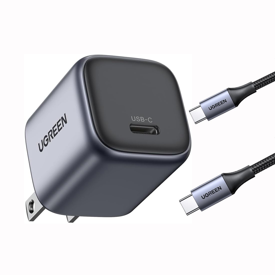 CARGADOR UGREEEN 30W USB-C GAN FAST CHARGE PARA TELEFONOS Y TABLETS - 1