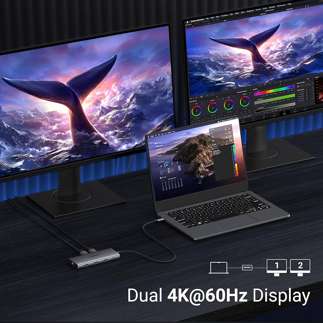 HUBS REVODOK PRO UGREEN 8K - 3