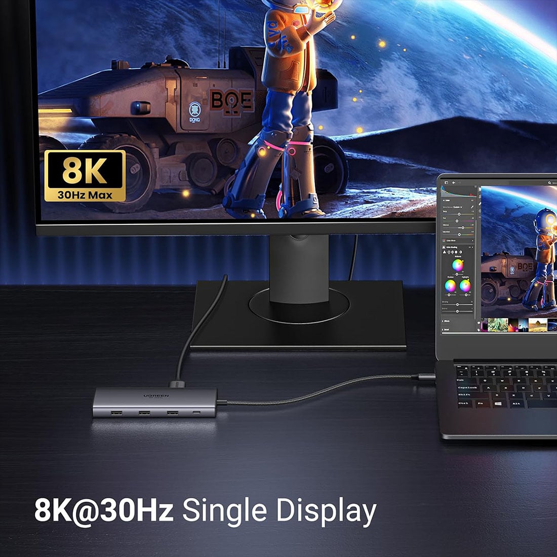 HUBS REVODOK PRO UGREEN 8K - 5