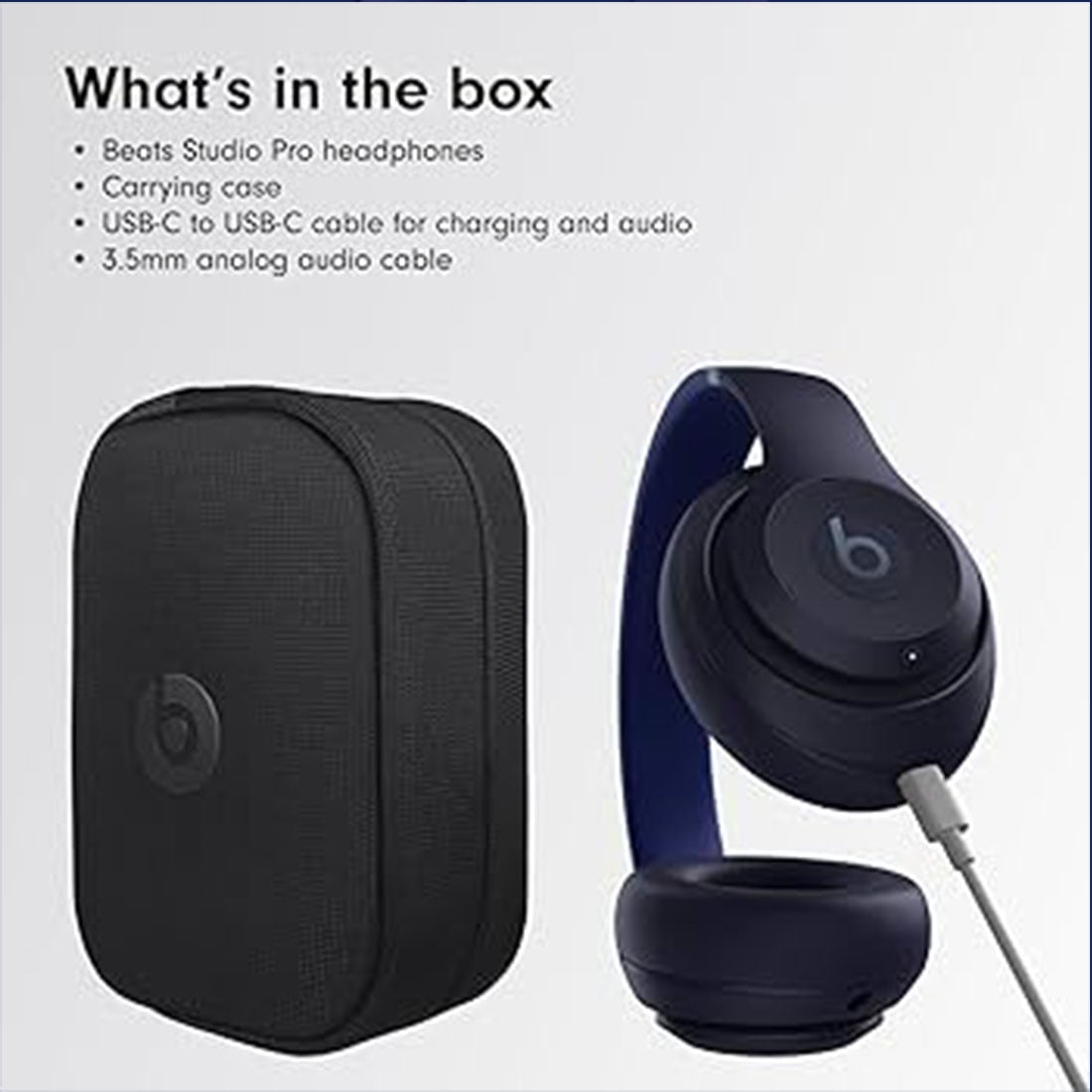 AUDIFONO BEATS STUDIO PRO - ANC - 40HRS - BLUE - 2