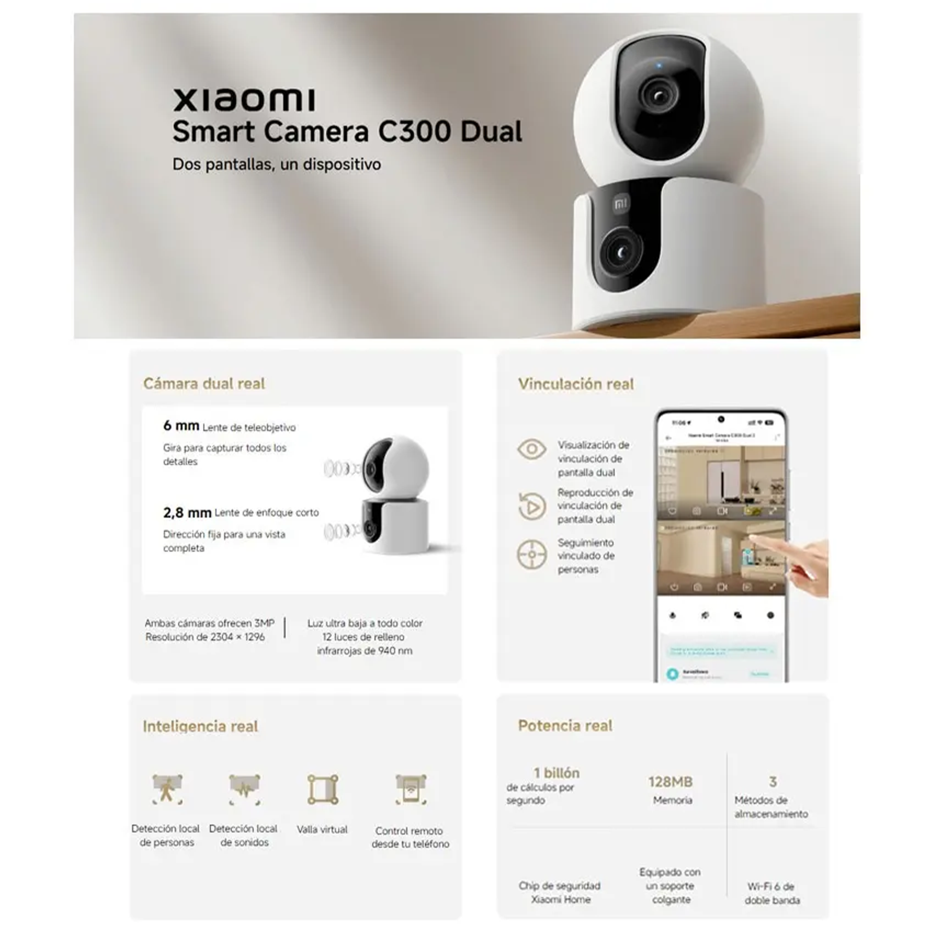 XIAOMI SMART CAMERA C300 DUAL - 6