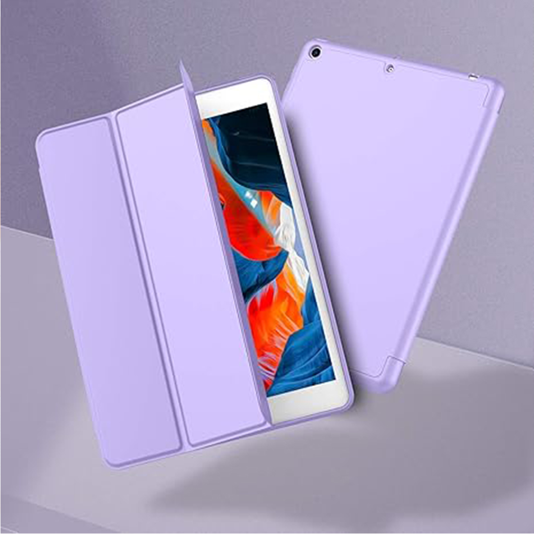 FUNDA PROTECTOR SMART CASE IPAD 10.2' (7MA, 8VA Y 9NA GEN) - LILA - 6