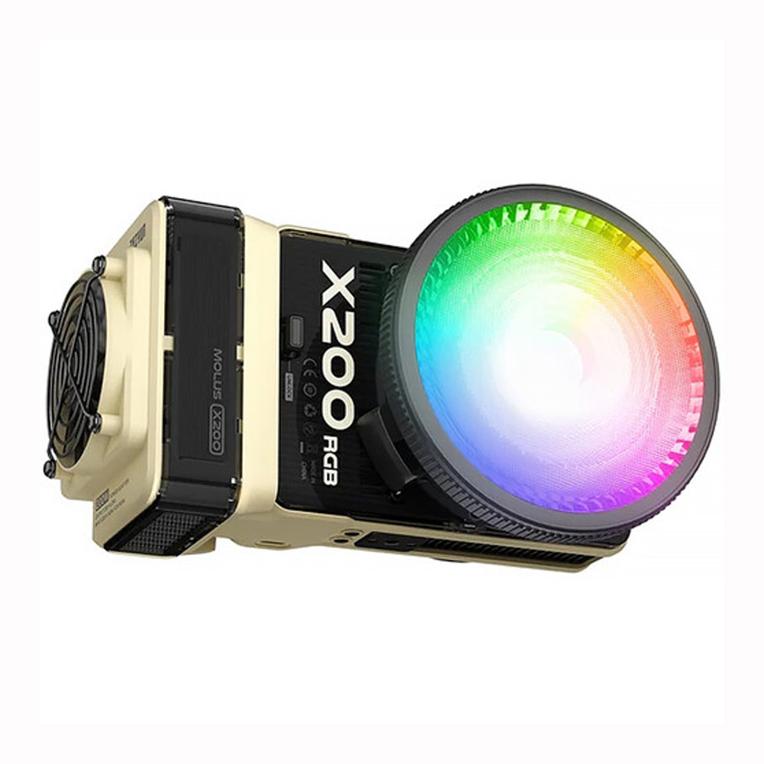 LUZ DE VIDEO ZHIYUN MOLUS X200 RGB LED 200W - STANDARD KIT - 1