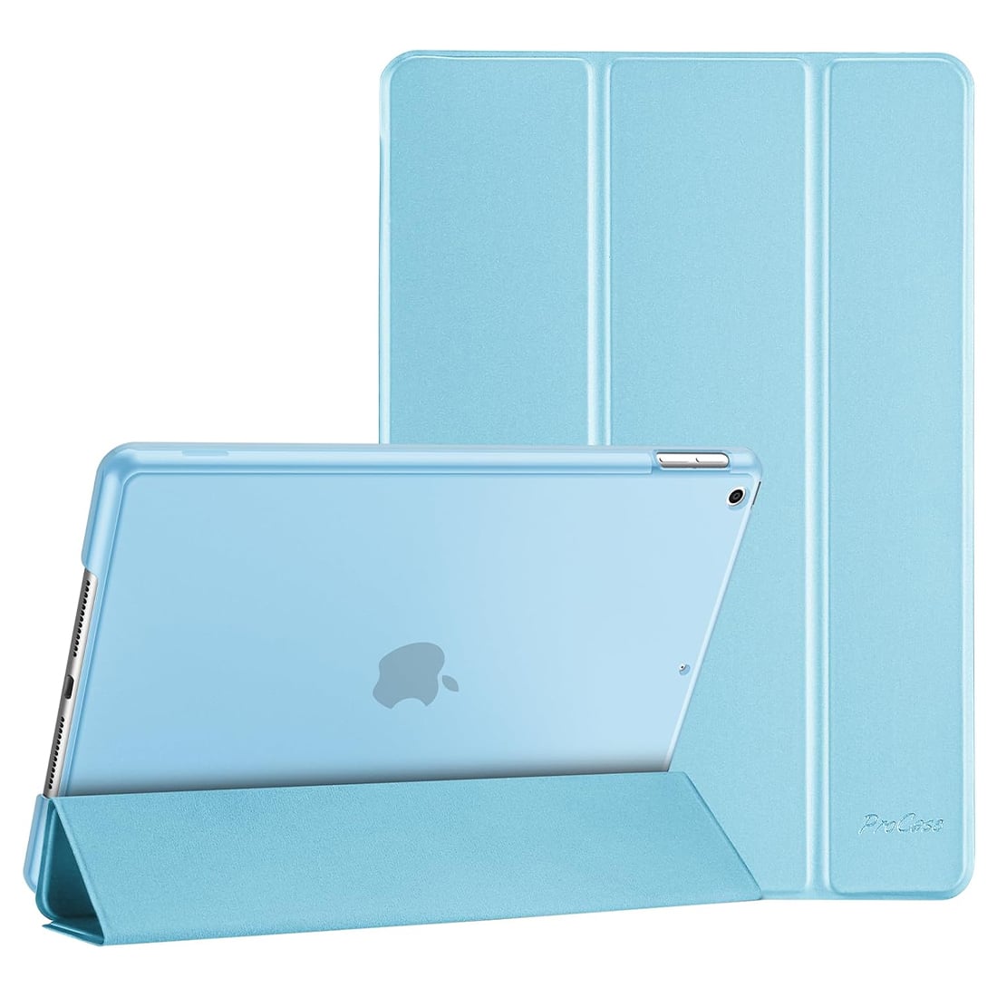 FUNDA CASE PROTECTOR SLIM PARA IPAD 10.2' (7MA, 8VA Y 9NA GEN) - CELESTE - 1