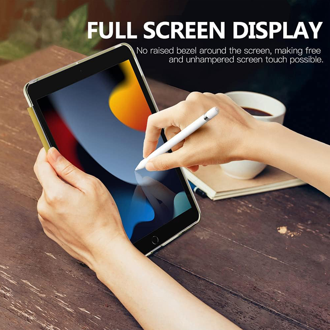 FUNDA CASE PROTECTOR SLIM PARA IPAD 10.2' (7MA, 8VA Y 9NA GEN) - DORADO - 6