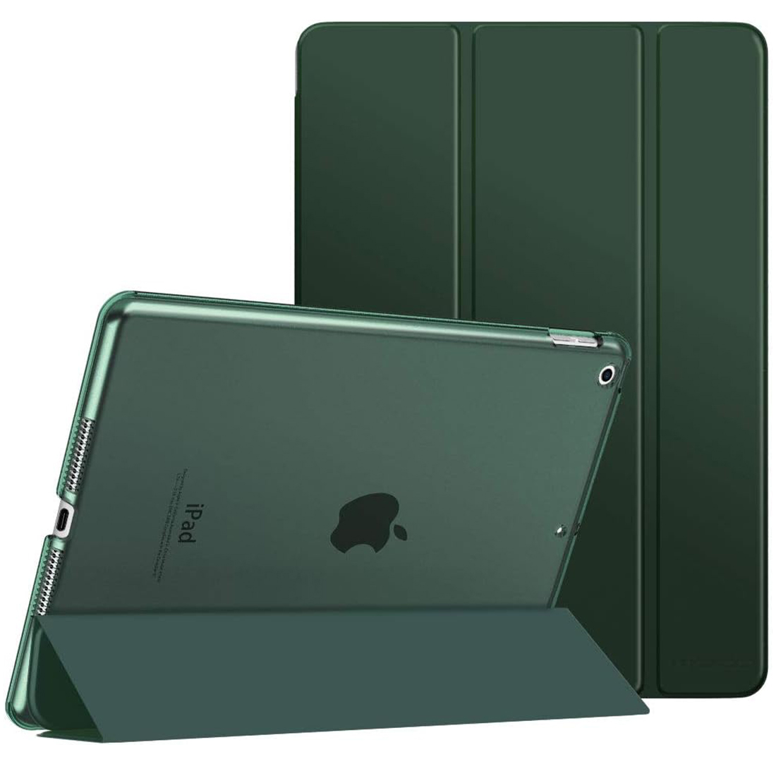 FUNDA CASE PROTECTOR SLIM PARA IPAD 10.2' (7MA, 8VA Y 9NA GEN) - VERDE OSCURO - 1