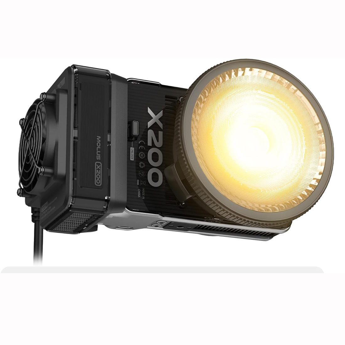 LUZ DE VIDEO ZHOYUN MOLUS X200 BICOLOR 200W MONTURA BOWENS - 1