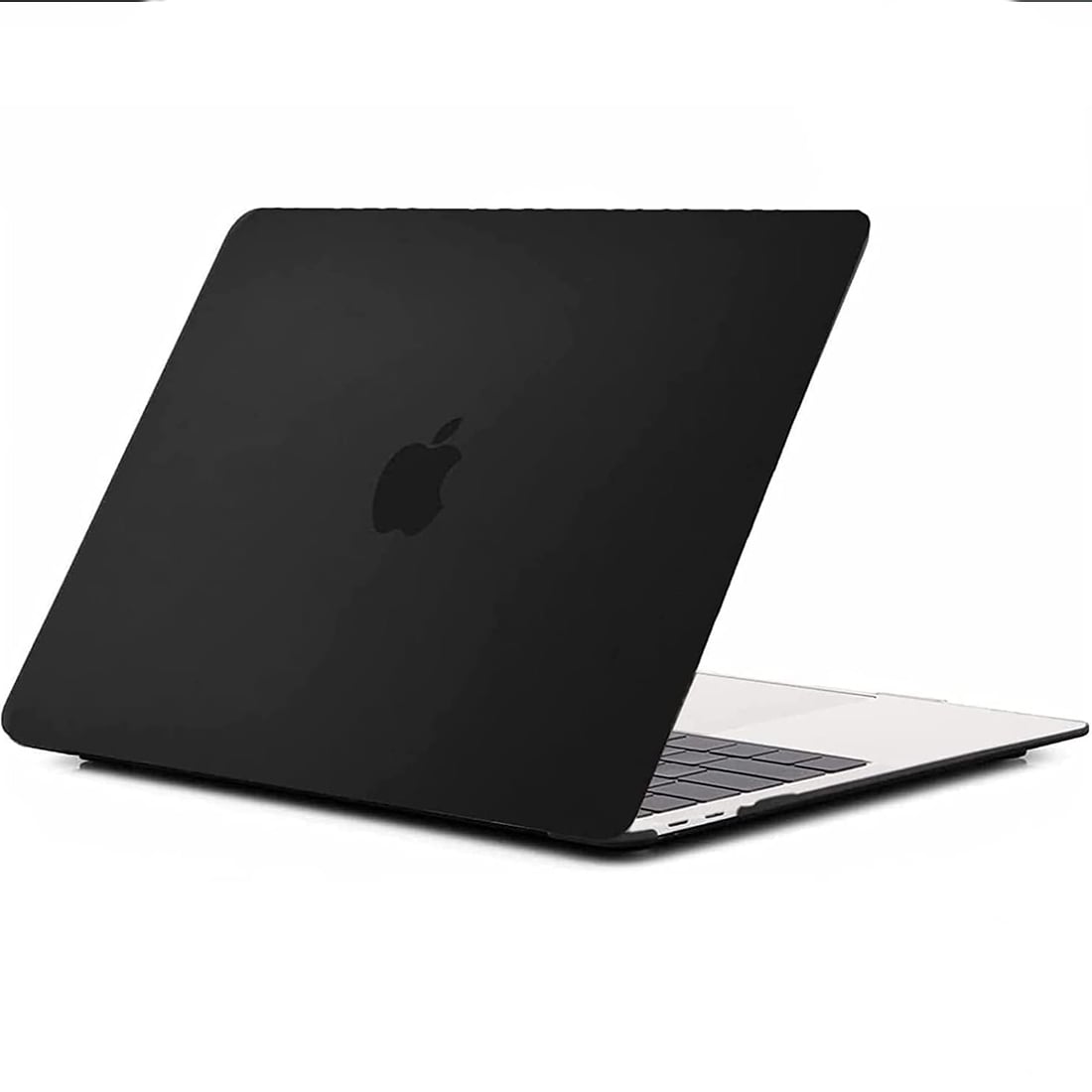 FUNDA CASE PROTECTOR ACRILICO MACBOOCK AIR 13.3 CHIP M1 (MODELOS: A2337/A2179/A1932) - NEGRO MATE - 1