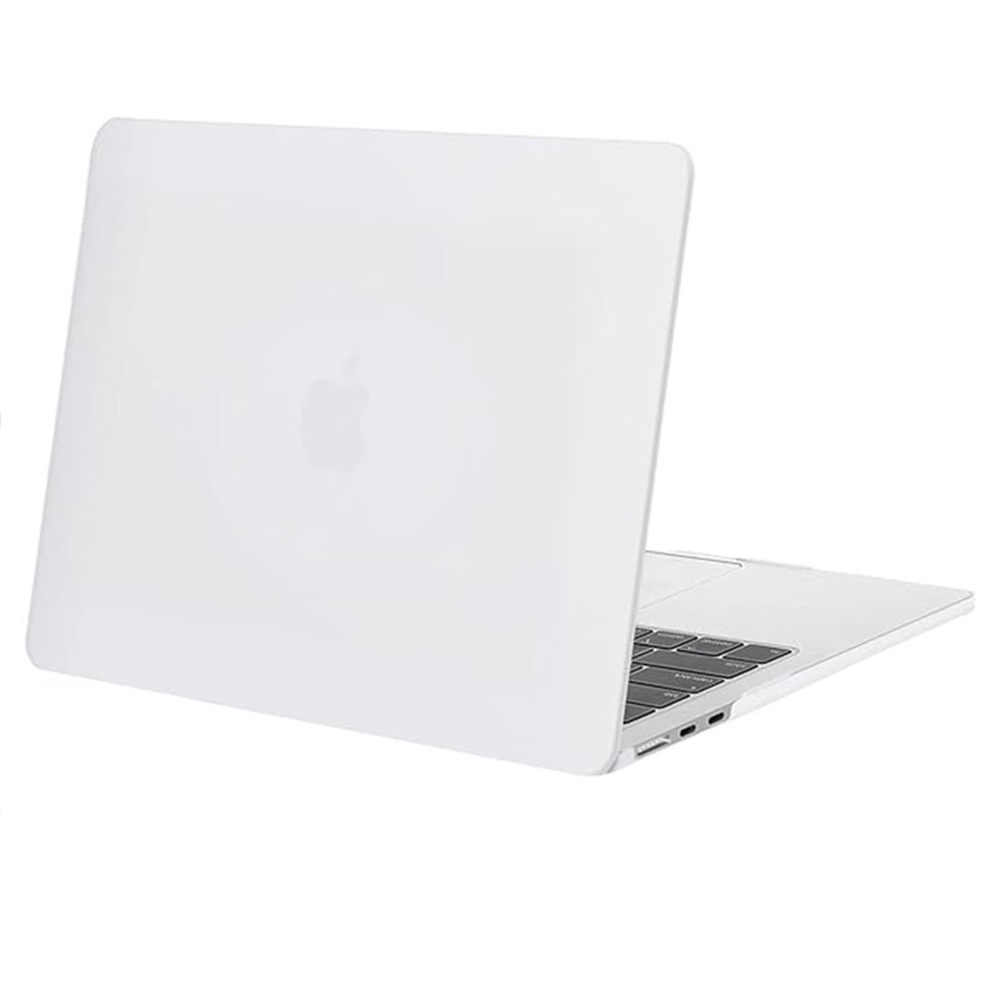 FUNDA CASE PROTECTOR ACRILICO MACBOOCK AIR 13.6 CHIP M2/M3/M4/M5 (2022/2026) - BLANCO MATE - 1