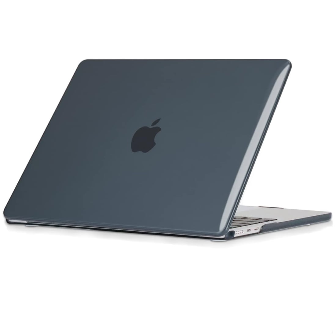 FUNDA CASE PROTECTOR ACRILICO MACBOOCK AIR 13.6 CHIP M2/M3/M4/M5 (2022/2026) - NEGRO - 1