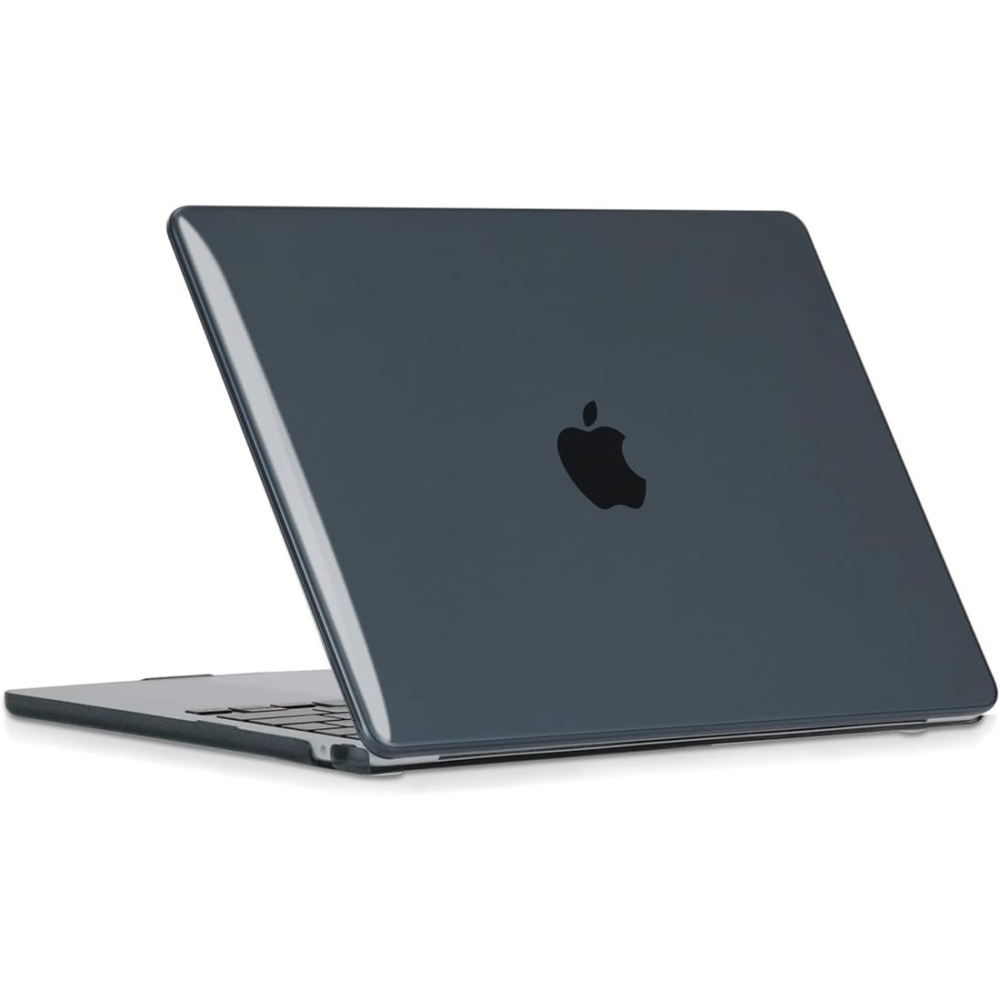 FUNDA CASE PROTECTOR ACRILICO MACBOOCK AIR 13.6 CHIP M2/M3/M4/M5 (2022/2026) - NEGRO - 2