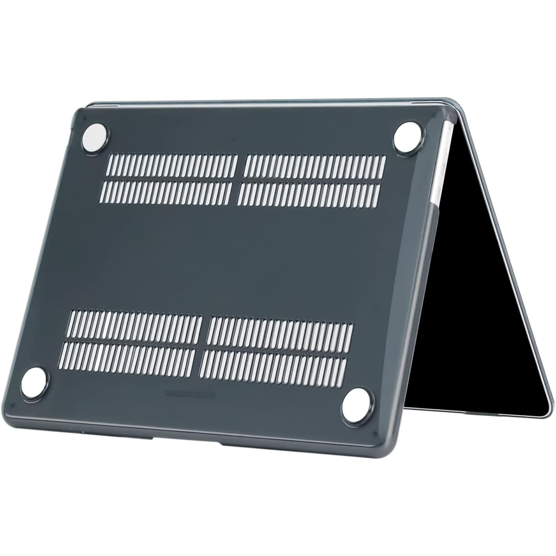 FUNDA CASE PROTECTOR ACRILICO MACBOOCK AIR 13.6 CHIP M2/M3/M4/M5 (2022/2026) - NEGRO - 4