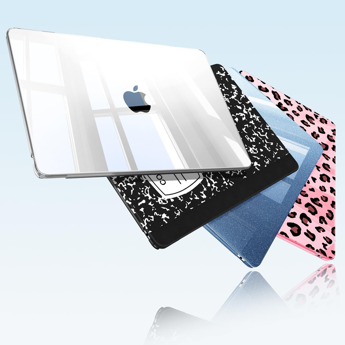 FUNDA CASE PROTECTOR ACRILICO MACBOOCK AIR 13.6 CHIP M2/M3/M4/M5 (2022/2026) - TRANSPARENTE - 5