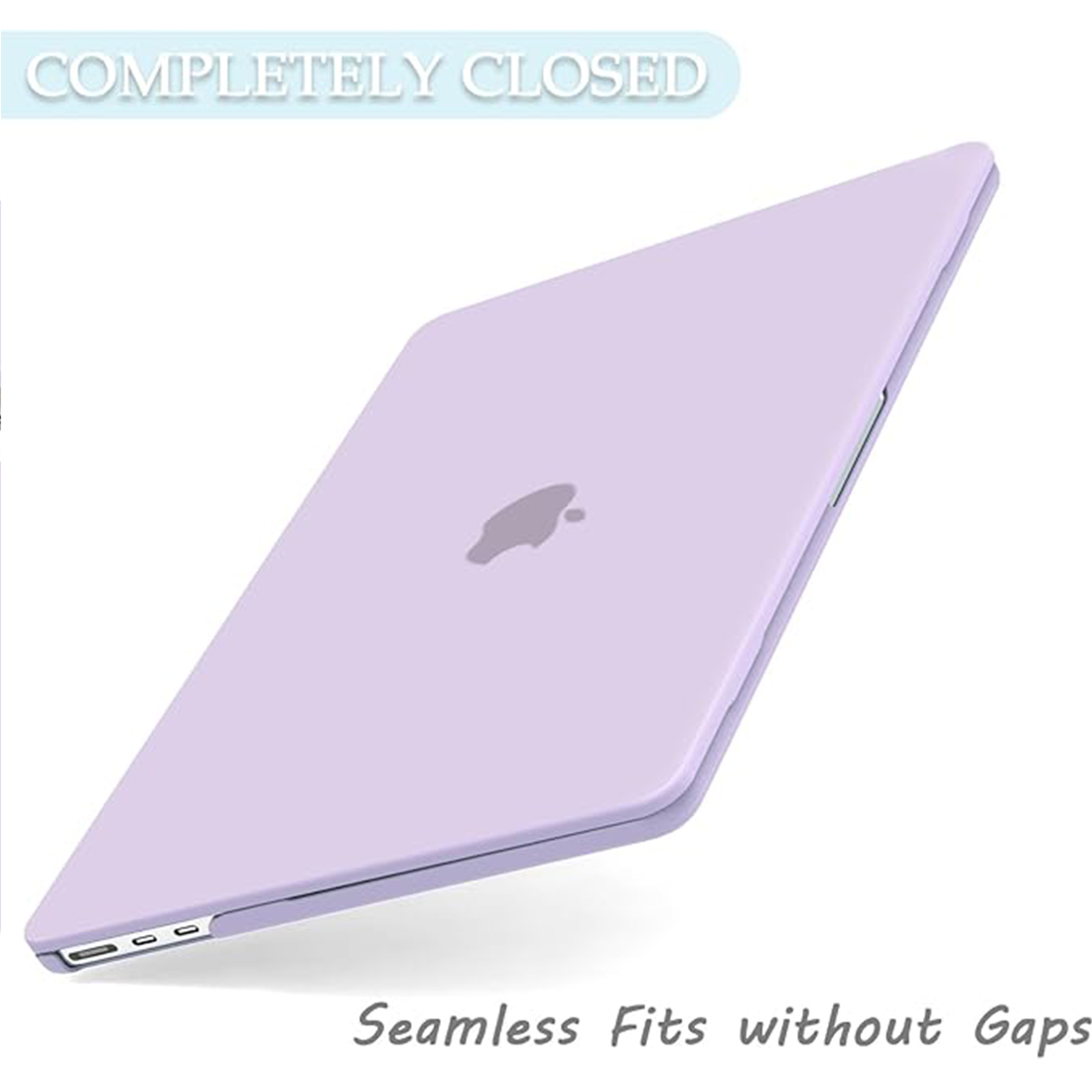 FUNDA CASE PROTECTOR ACRILICO MACBOOCK AIR 13.6 CHIP M2/M3/M4/M5 (2022/2026) - LILA MATE - 2