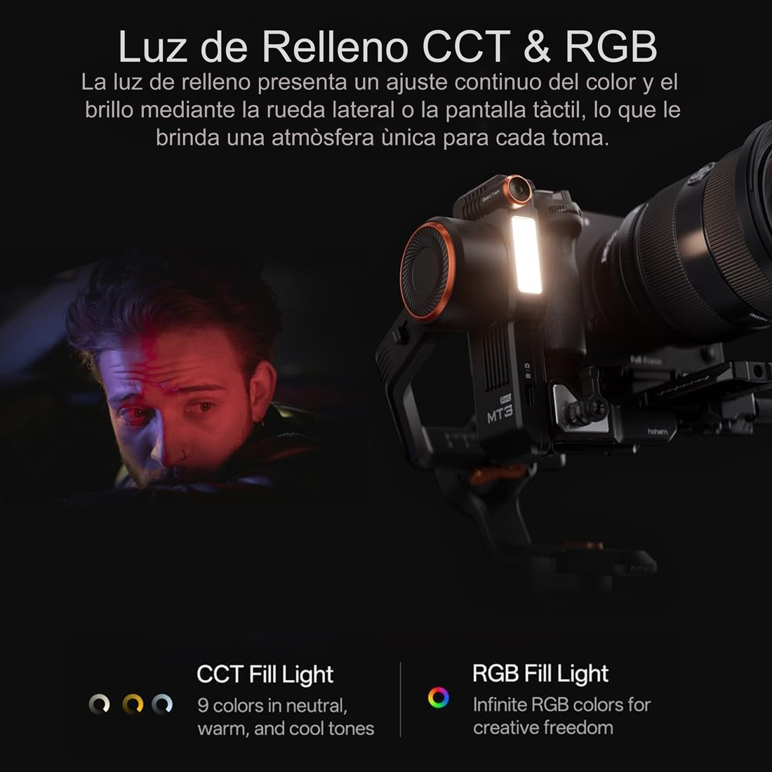 ESTABILIZADOR HOHEM ISTEADY MT3 PRO IA PAR CAMARAS Y SMARTPHONES - 7