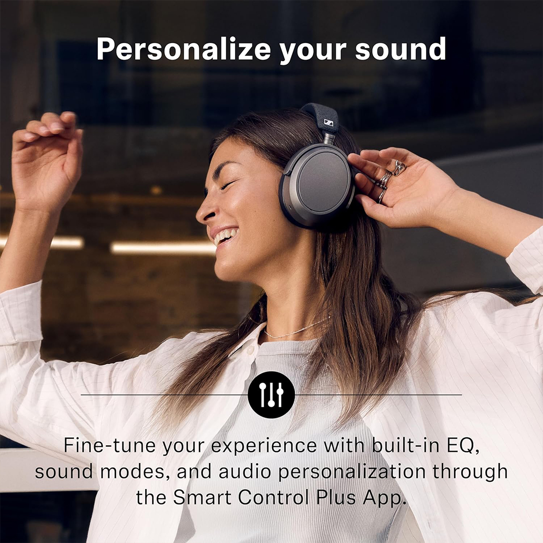 AUDIFONOS AURICULARES SENNHEISER MOMENTUM 4 WIRELESS 60 HORAS - WHITE - 7