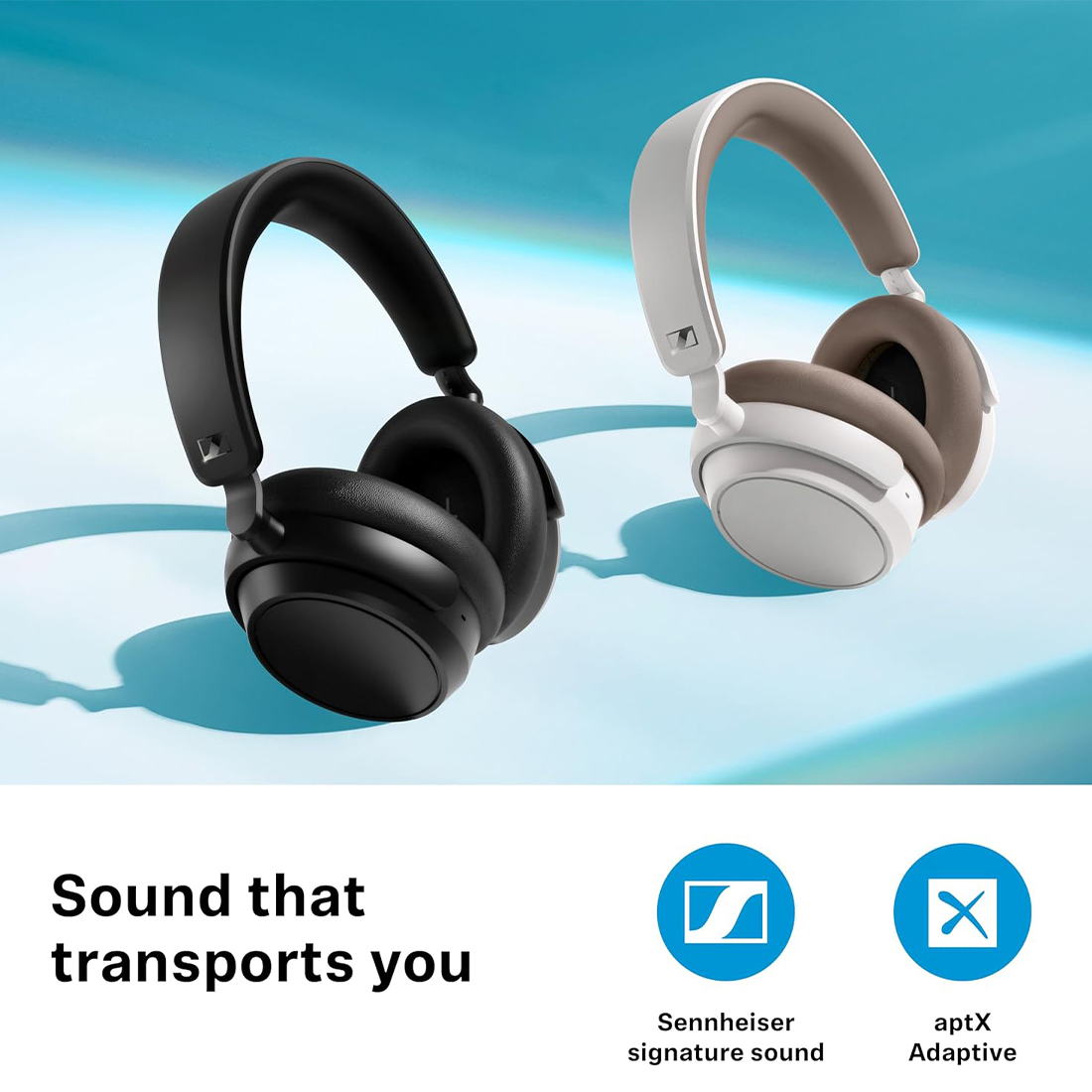AUDIFONOS AURICULARES INALAMBRICOS SENNHEISER ACCENTUM PLUS ANC 50H - NEGRO - 8