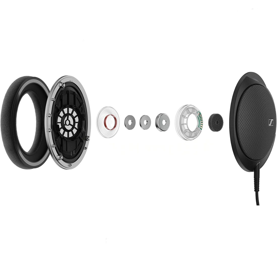 AUDIFONOS AURICULARES SENNHEISER HD 550 OPEN-BACK HEADPHONES - NEGRO - 3