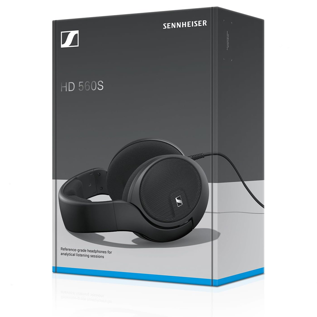 AUDIFONOS AURICULARES SENNHEISER HD 560S OPEN-BACK HEADPHONES - NEGRO - 3