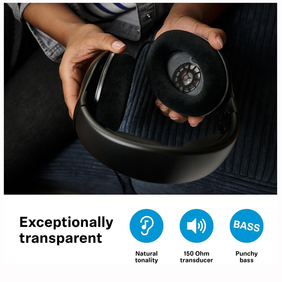 AURICULARES SENNHEISER HD 550 AUDIOFILOS APERTURA TRASERA - 2