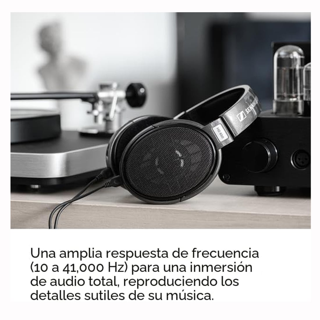 AUDIFONOS SENNHEISER HD 650 ABIERTOS PROFESIONALES AUDIOPHILE - 4