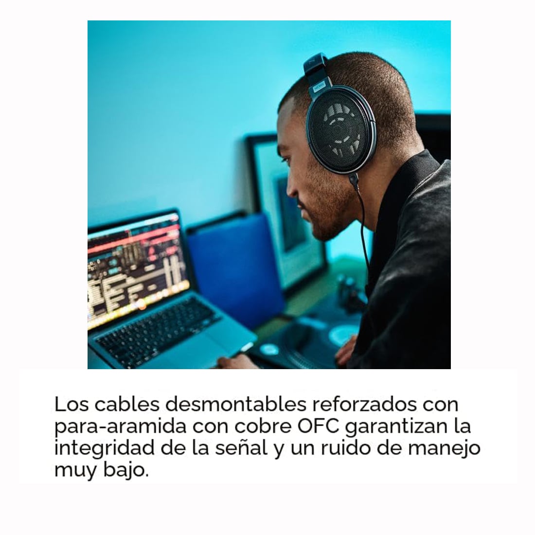 AUDIFONOS SENNHEISER HD 650 ABIERTOS PROFESIONALES AUDIOPHILE - 5