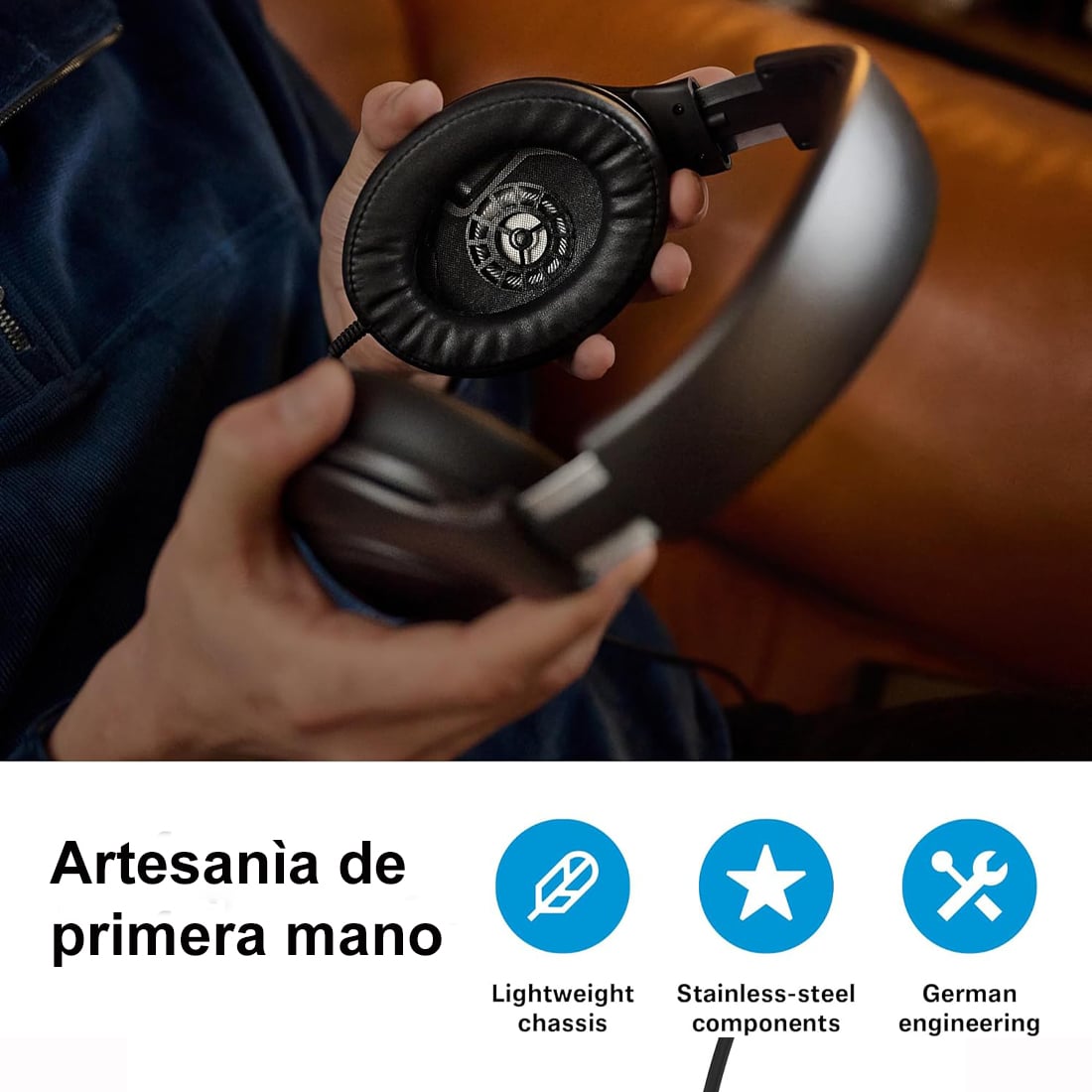 SENNHEISER HD 620S - AURICULARES CON CABLE CERRADOS PARA AUDIÓFILOS - 3