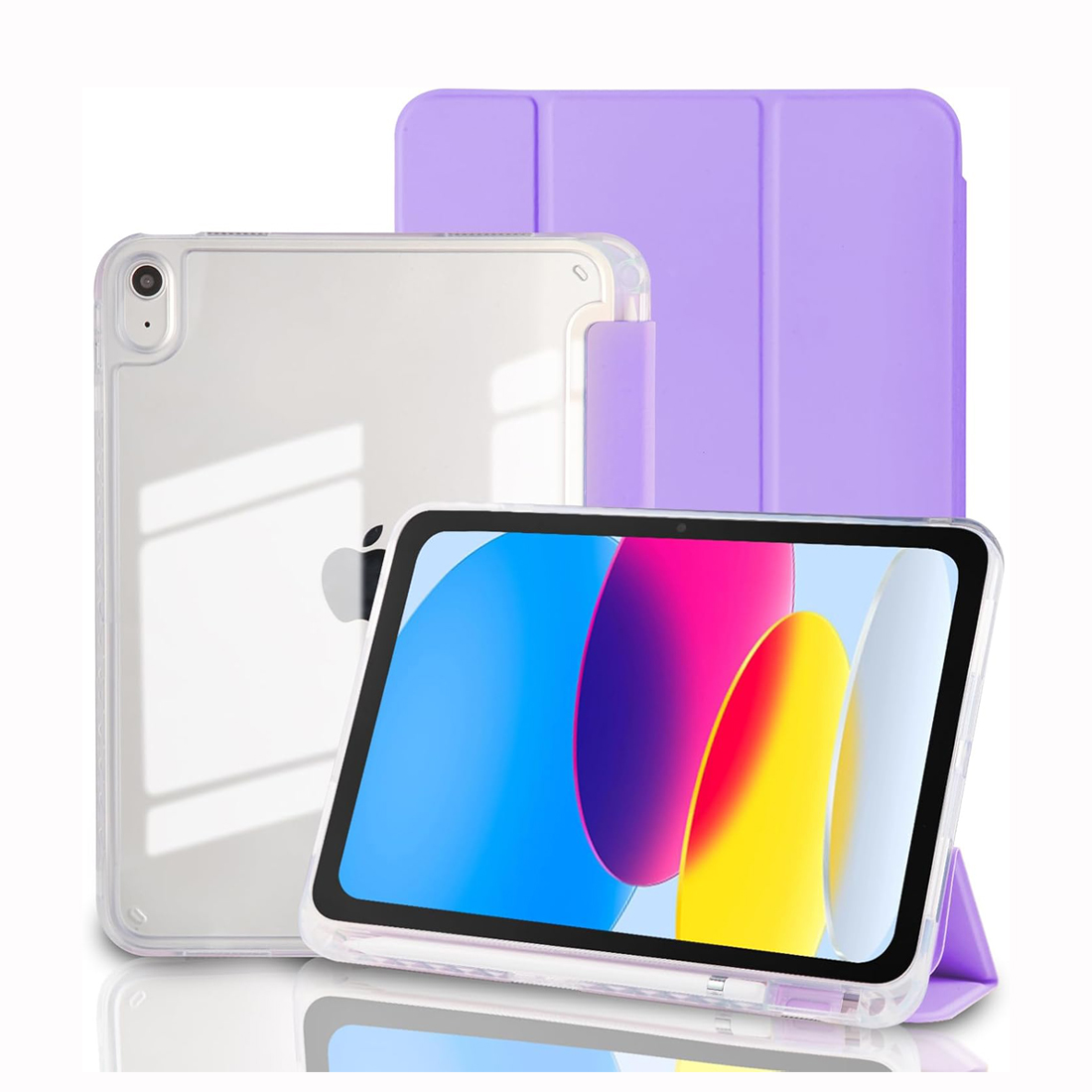 CASE SMART PARA IPAD A16 11TH GEN 2025 10TH GEN 2022 - LILA - 1