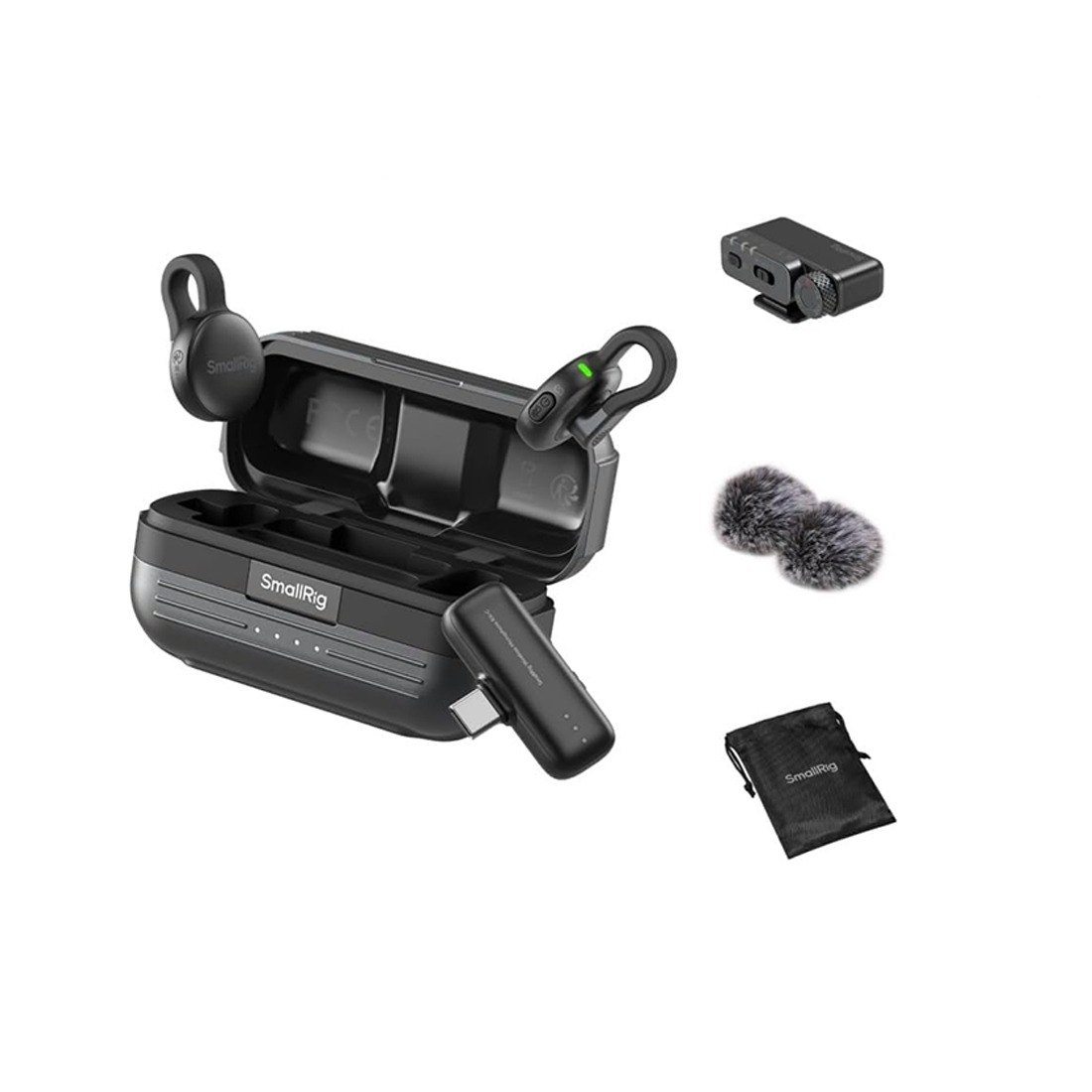 SMALLRIG S70 WIRELESS MICROPHONE FOR CAMERA AND SMARTPHONE 5715 - NEGRO - 1