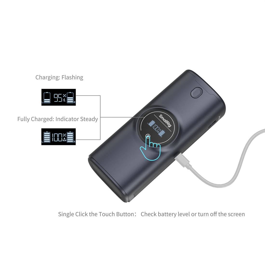 SMALLRIG 5109 POWER BANK FOR SONY NP FZ100 13600MAH 36W - 2