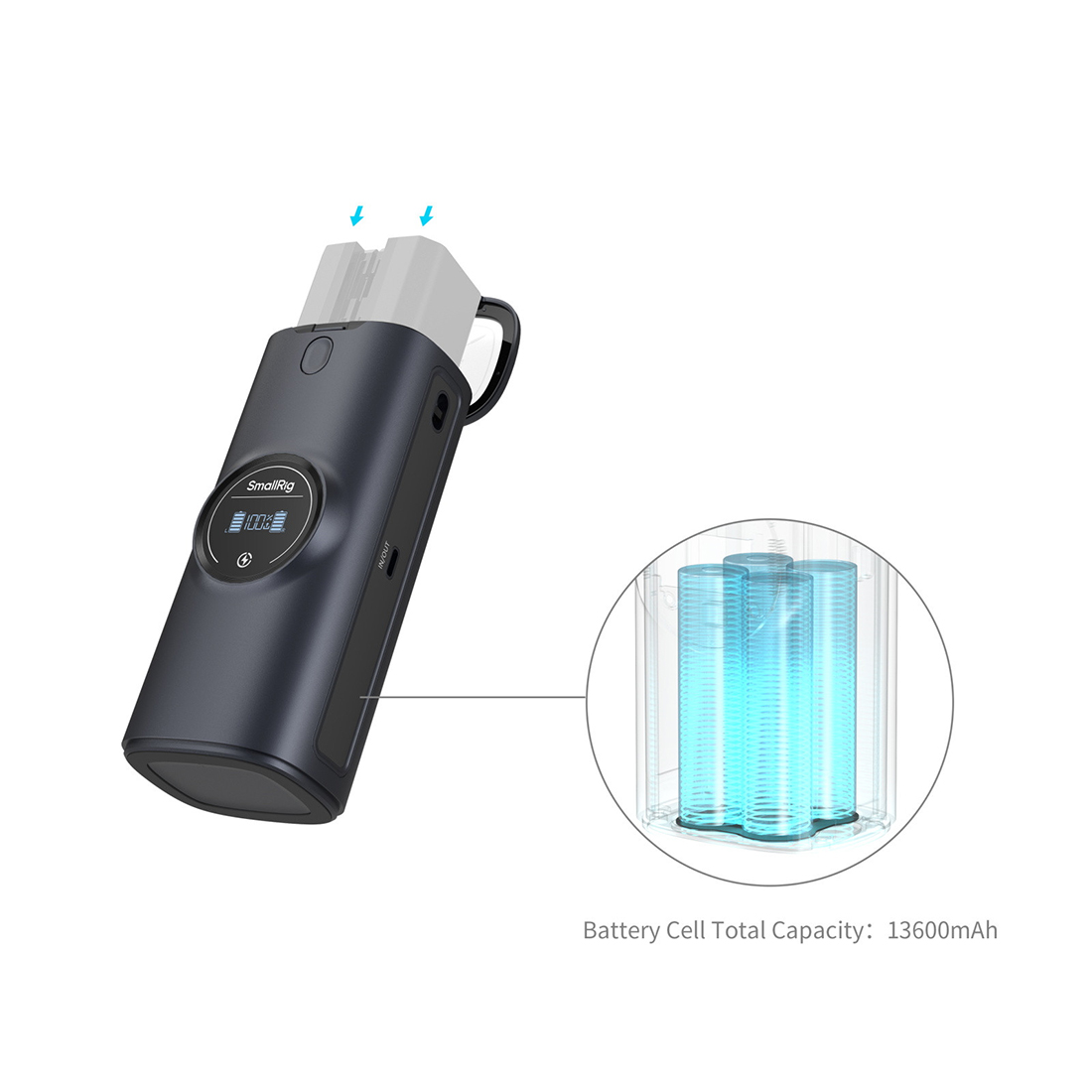 SMALLRIG 5109 POWER BANK FOR SONY NP FZ100 13600MAH 36W - 5