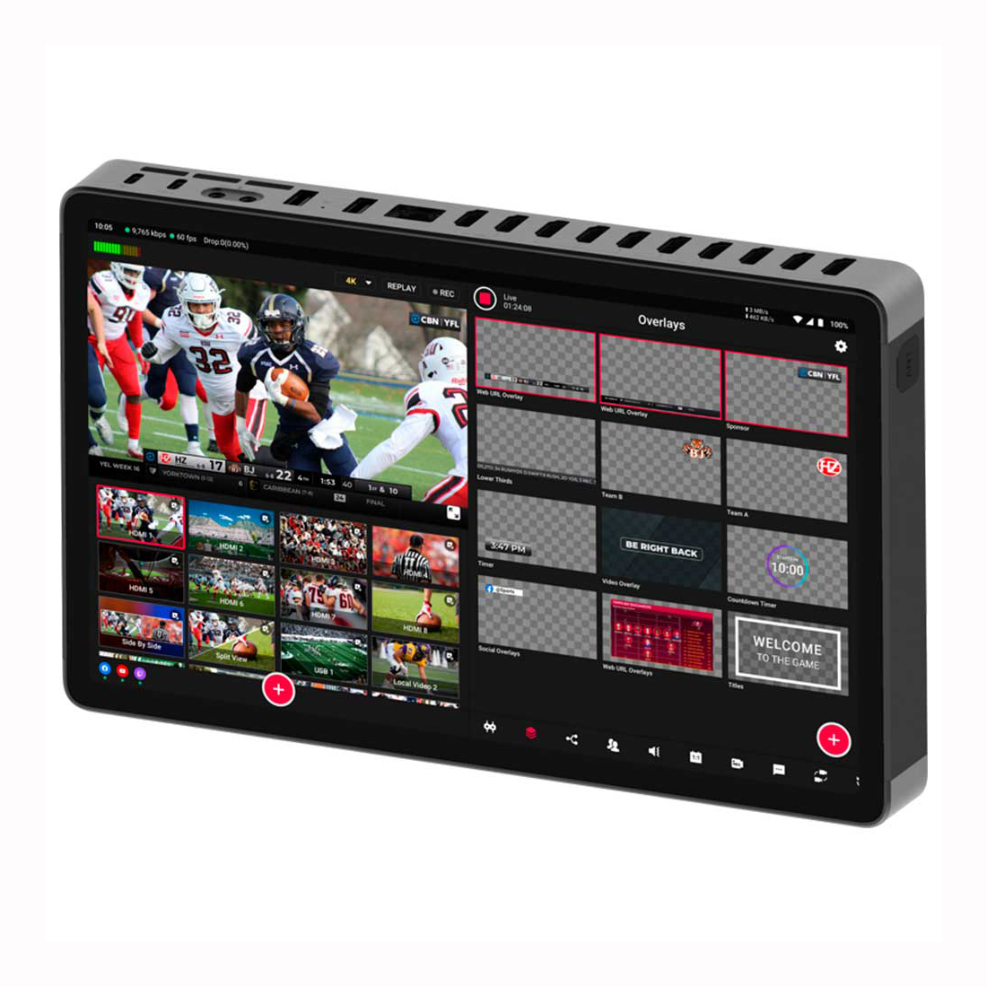 CONMUTADOR YOLOLIV YOLOBOX EXTREME MEZCLADOR DE VIDEO PARA STREAMING - 1