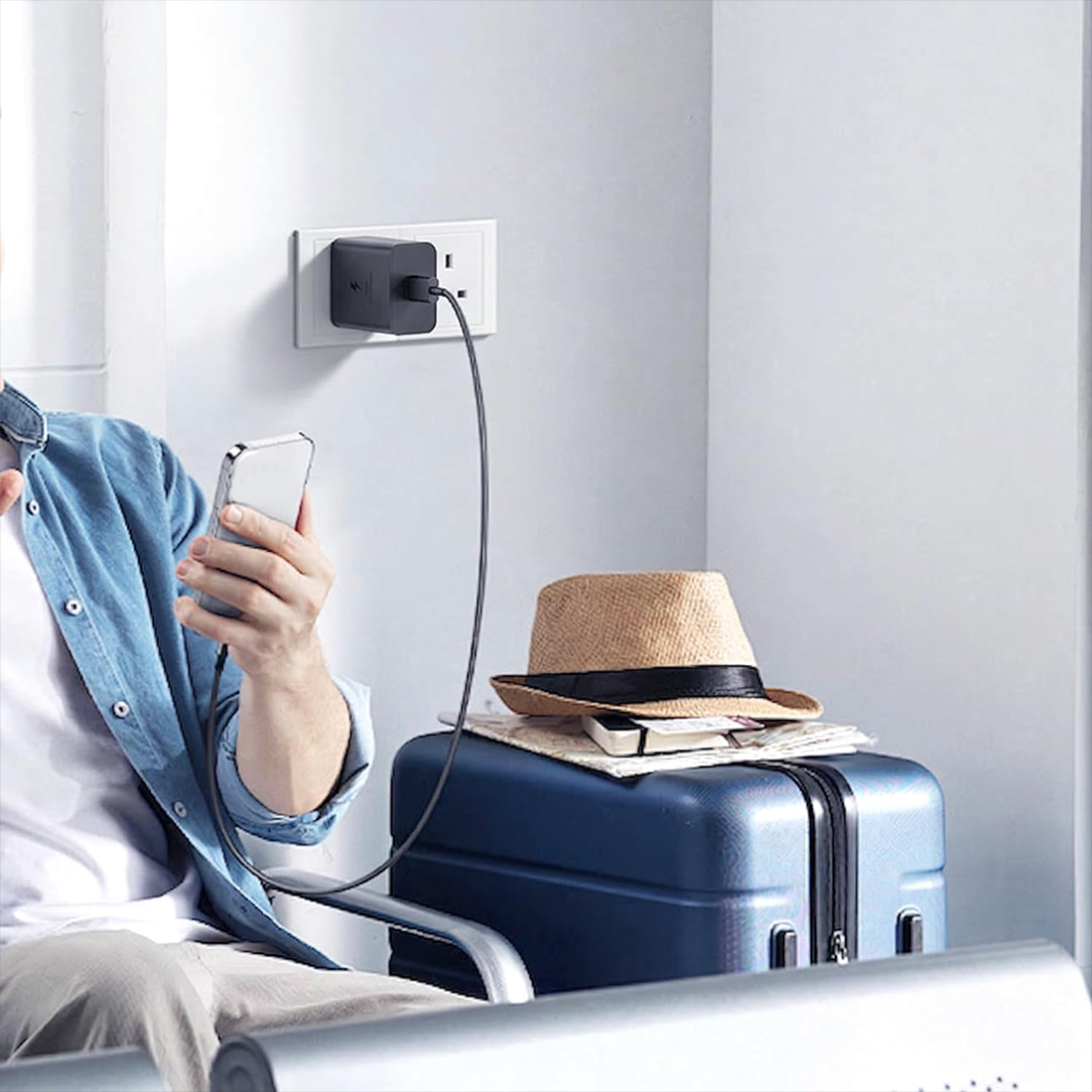 SAMSUNG 60W POWER ADAPTER USB-C CARGA SUPER RAPIDA - 6