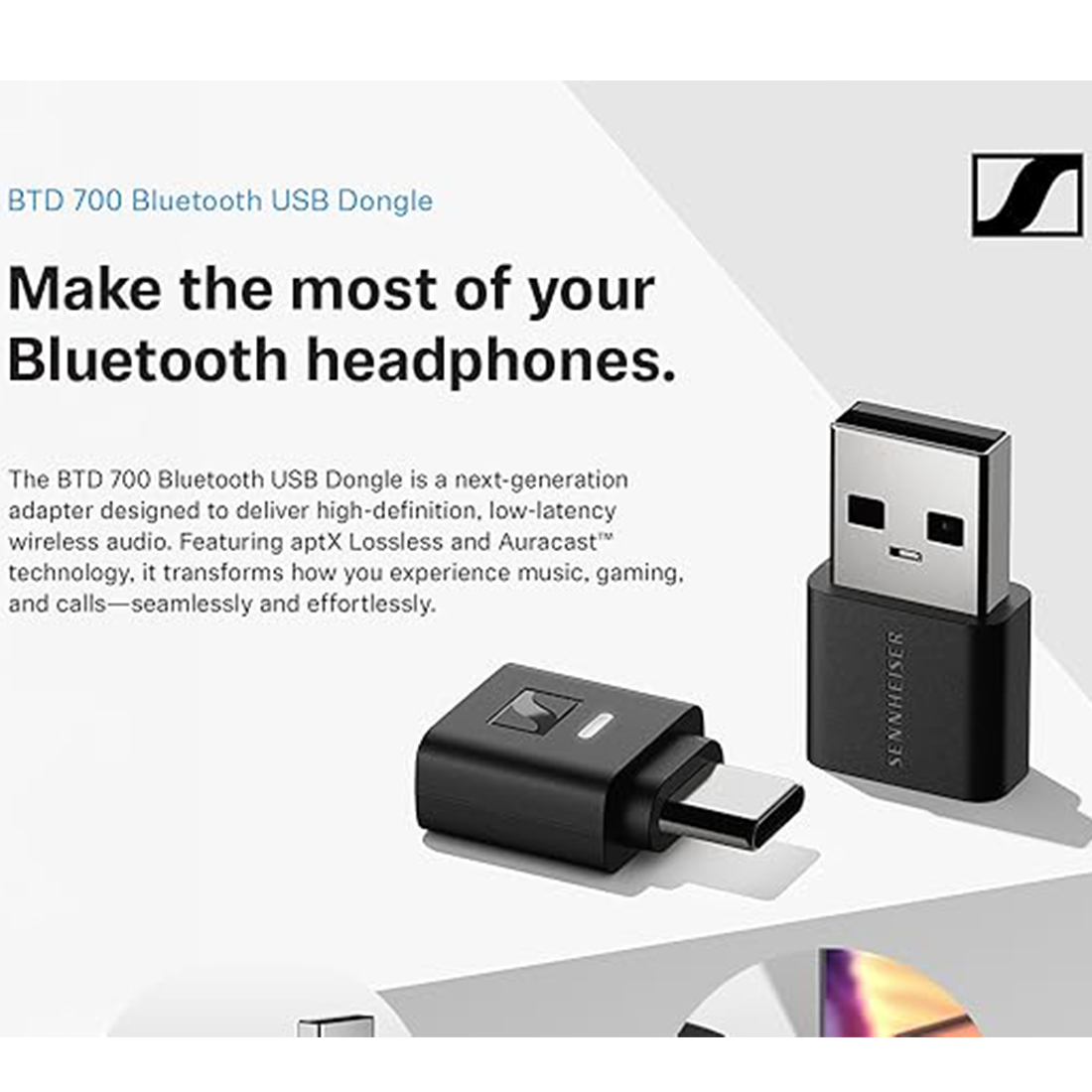 SENNHEISER BTD 700, BLUETOOTH USB ADAPTADOR - 4