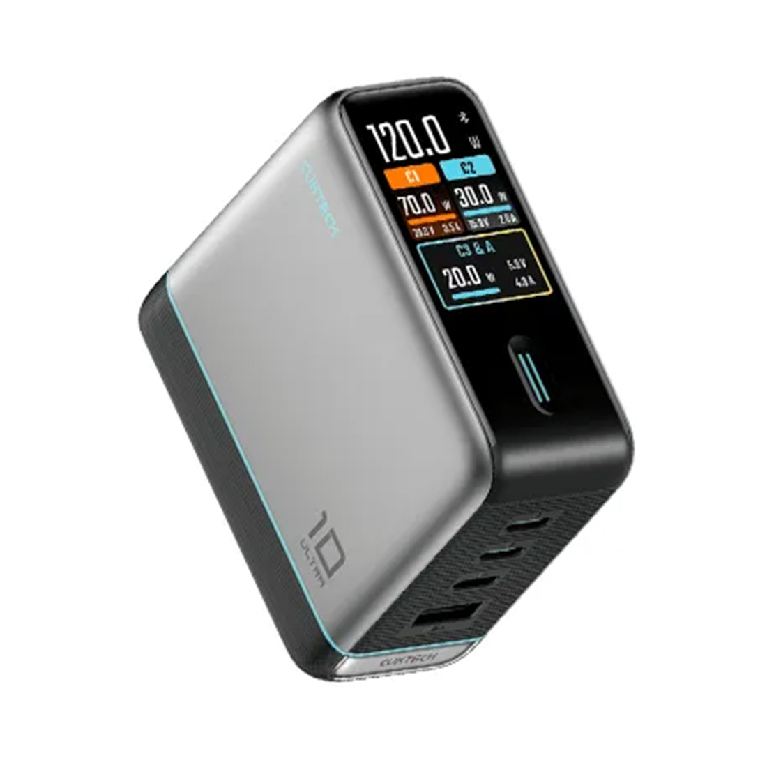 CARGADOR CUKTECH GAN CHARGER 120W 10 ULTRA AD1204U - 1