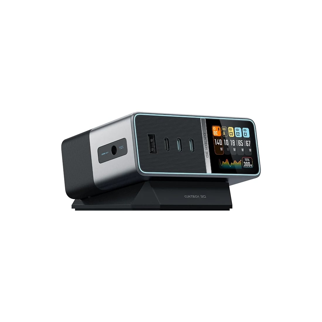 ESTACION DE CARGA ULTRA CUKTECH 30 300W TA3005U - GRIS PLATEADO - 1
