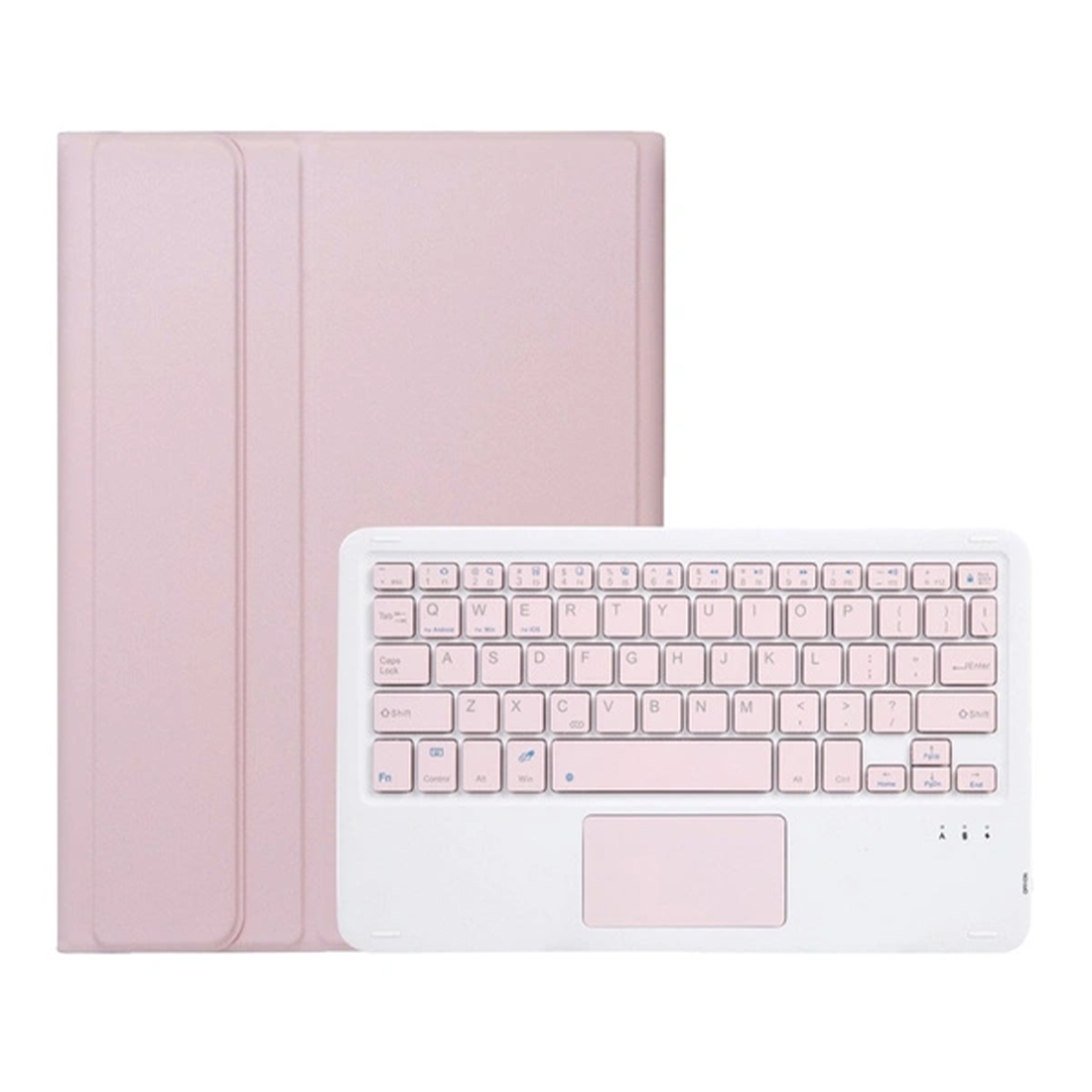 FUNDA CASE CON TECLADO KEYBOARD PARA SAMSUNG TAB A9+ 11'(2023) Y TAB A11+ 11' (2025) RECARGABLE TIPO C - ROSA - 5