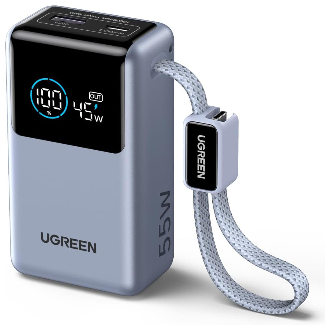 UGREEN NEXODE PRO FAST CHARGING POWER BANK 10000MAH 55W - 1