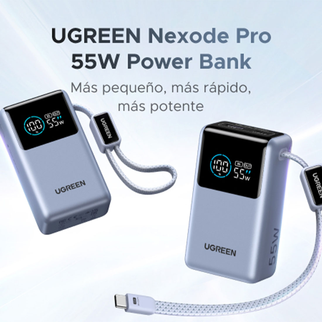 UGREEN NEXODE PRO FAST CHARGING POWER BANK 10000MAH 55W - 8