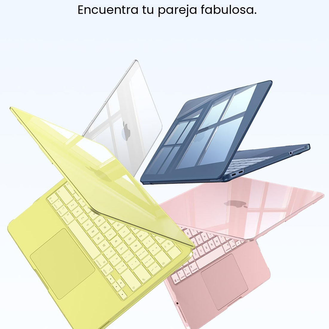 FUNDA CASE PROTECTOR ACRILICO MACBOOCK NEO 13 CHIP A18 PRO MODELO A3404 (2026) - TRANSPARENTE - 6