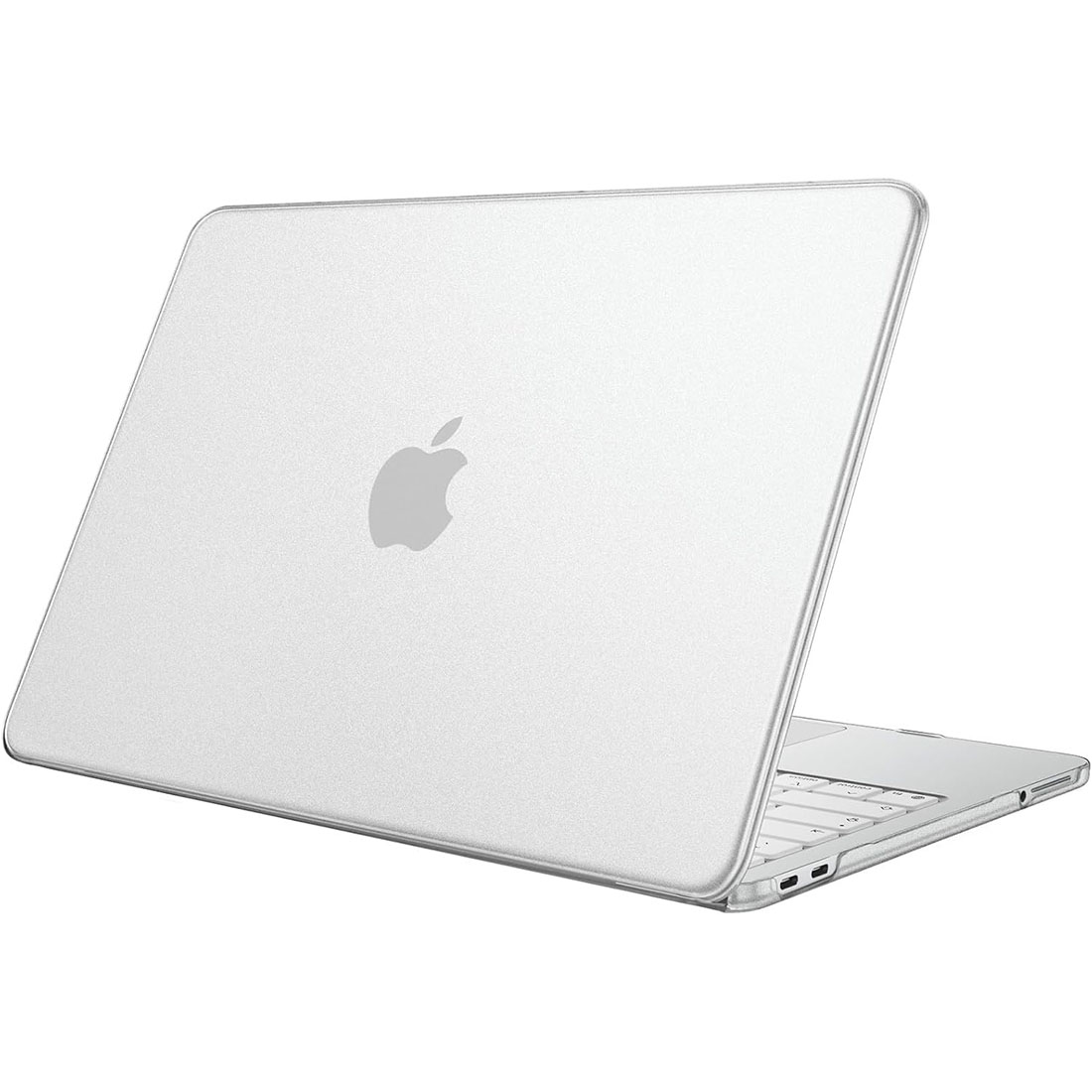 FUNDA CASE PROTECTOR ACRILICO MACBOOCK NEO 13 CHIP A18 PRO MODELO A3404 (2026) - BLANCO MATE - 1