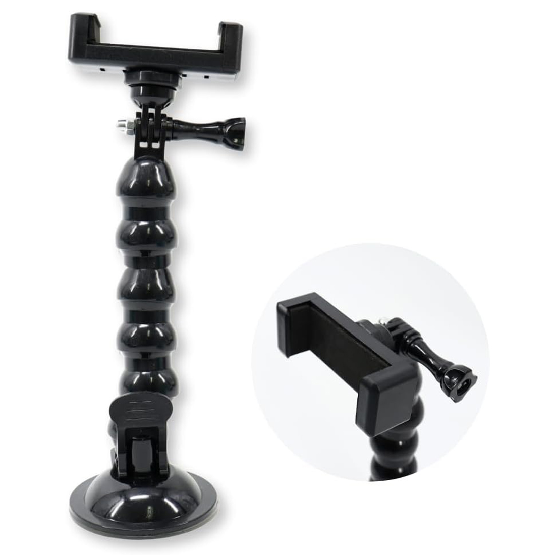 SOPORTE FLEXIBLE 360 O CUELLO DE GANSO CON VENTOSA - 2