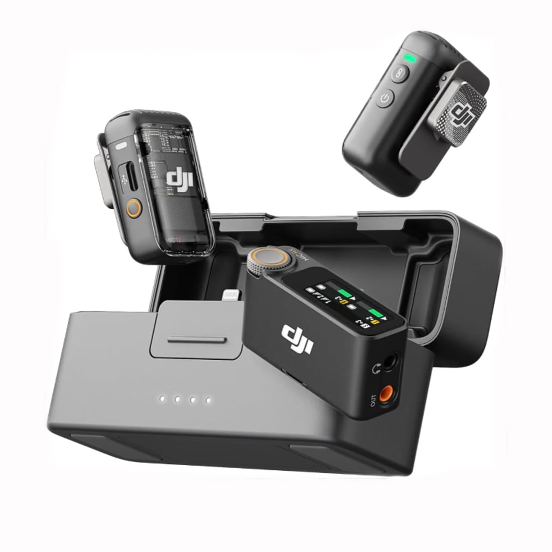 MICROFONOS DJI MIC 2 INALÁMBRICOS LAVALIER - 1