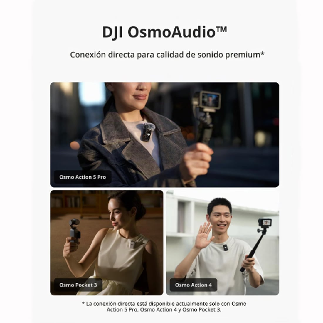 MICROFONOS DJI MIC 2 INALÁMBRICOS LAVALIER - 5