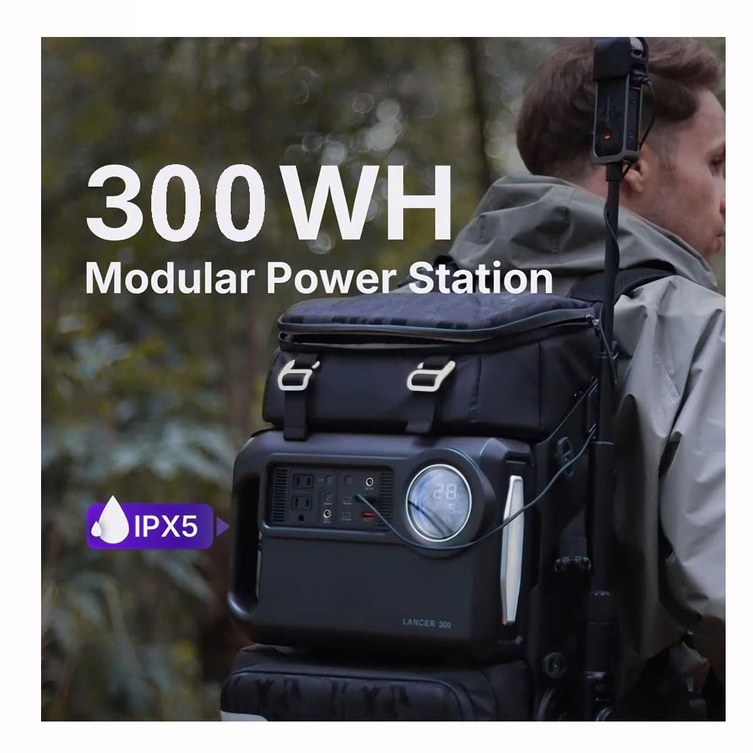 MOCHILA MODULAR ZHIYUN COALAX LANCER 300 CON POWER BANK 300WH - 5