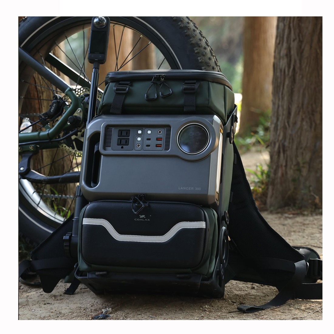 MOCHILA MODULAR ZHIYUN COALAX LANCER 300 CON POWER BANK 300WH - 9