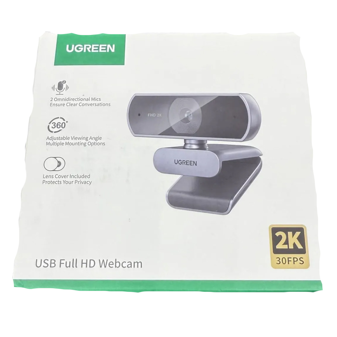 UGREEN USB FULL HD WEBCAM 2K 30FPS CM717 - 2