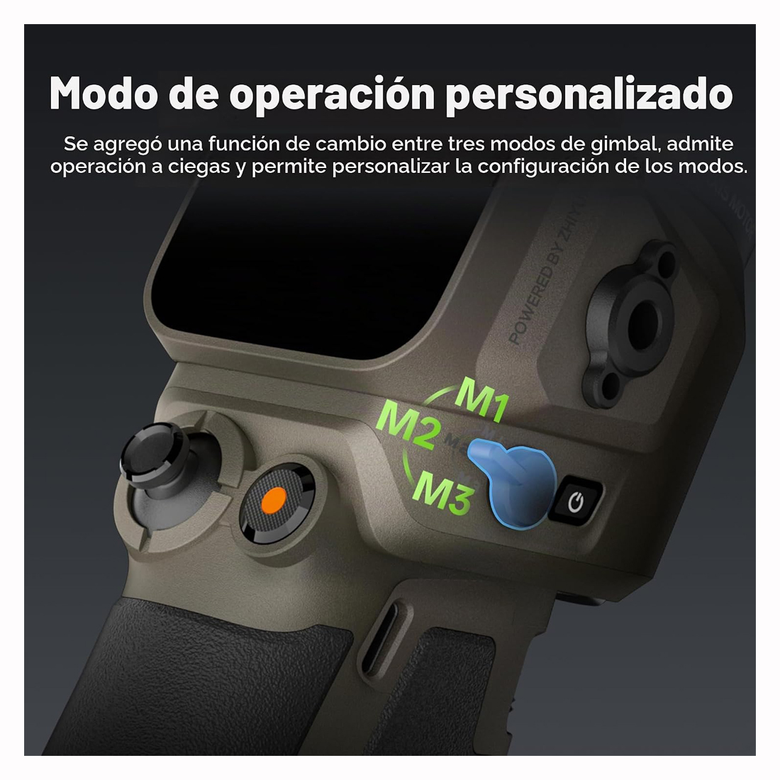 ESTABILIZADOR ZHIYUN WEEBILL 5 COMBO CON IA TRACKING  3KG - 4