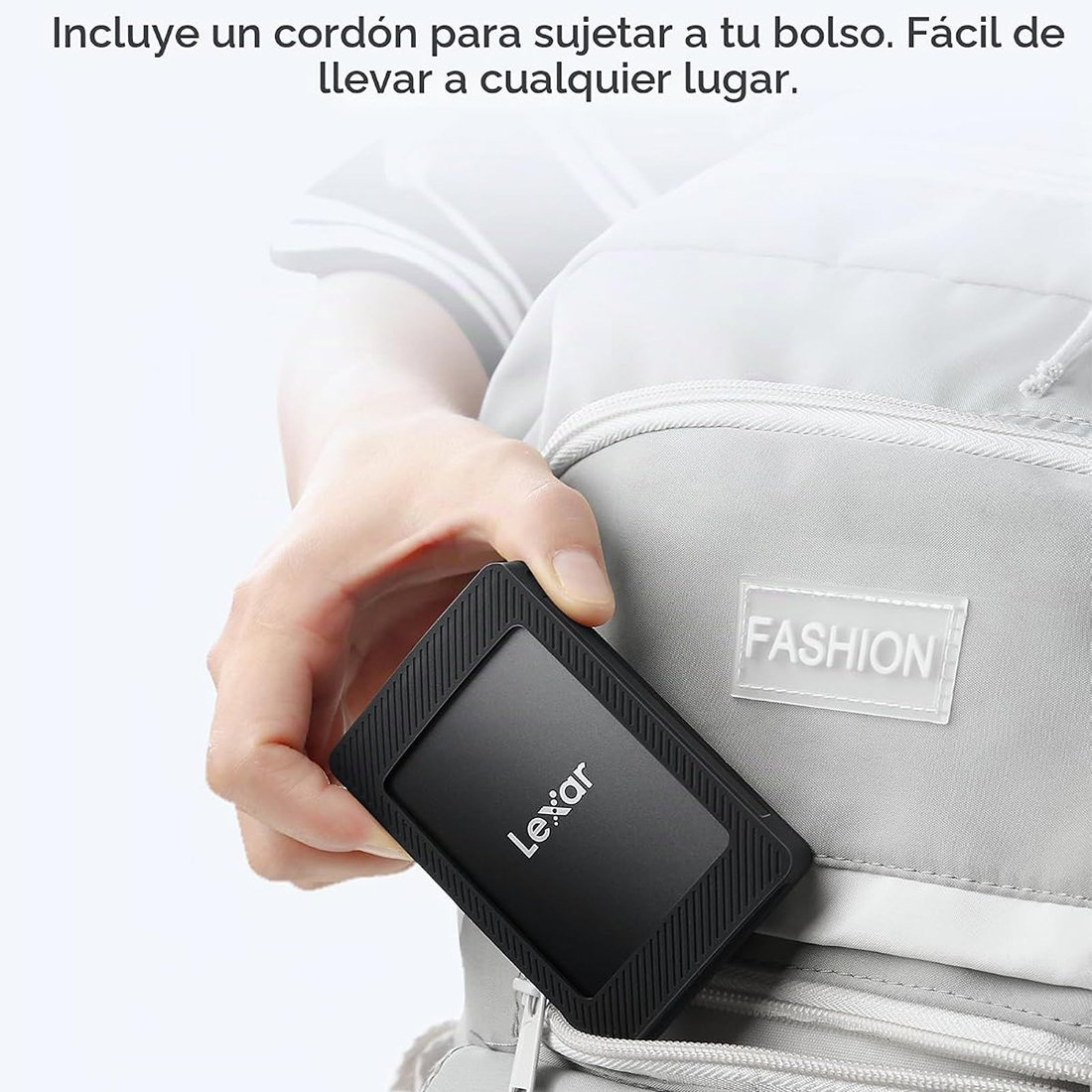 LEXAR SL500 2TB SSD EXTERNO MAGNETIC SET USB 3.2 GEN 2X2 TIPO C - NEGRO - 8